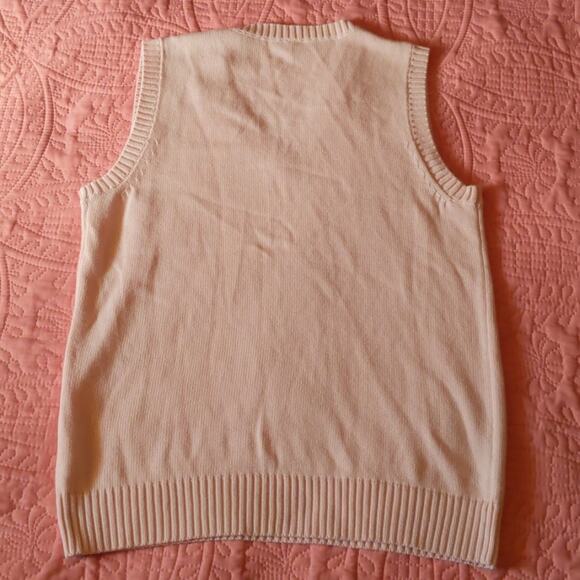Light Pink Sweater Vest Size XXL - Picture 8 of 8